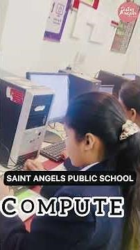Computer Lab in Saint Angels Public School