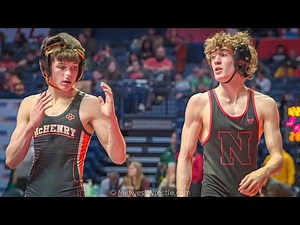 106 3A – Ryan Hanson {G} of McHenry IL vs. Maddox Garbis {R} of Plainfield North IL