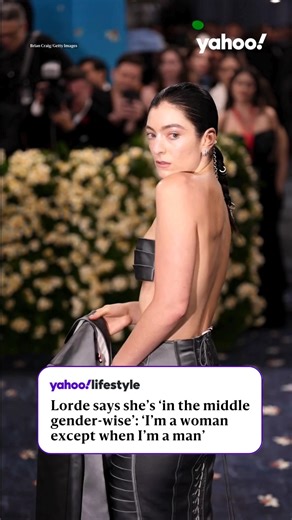 516K views · 795 reactions | #Lorde is getting candid about gender identity in a new interview with #RollingStone. While she said she still identifies as a cis woman, she feels “in the middle gender-wise” and has grown more comfortable with the fluidity of her expression while working on her upcoming album, Virgin. As she puts it on the opening track: “Some days I’m a woman / Some days I’m a man.” | Yahoo Lifestyle Australia | Facebook