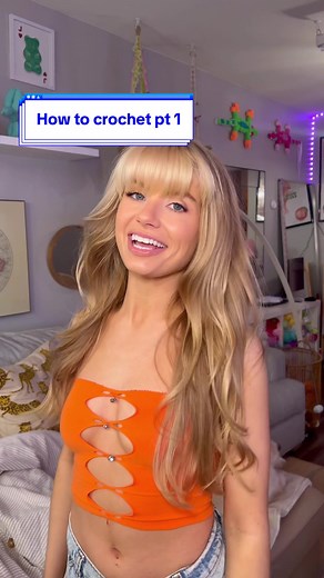 This is for people who have never crocheted before but want to start 🌟🤩🧶 Its going to feel weird! Youre going to be frustrated! It will look terrible! But keep practicing and you will soon feel more comfortable and confident in your ability 💞 #crochet #fyp #howto #howtocrochet #diy #beginnercrochet