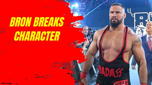 Bron Breakker broke character and called CM Punk the greatest promo