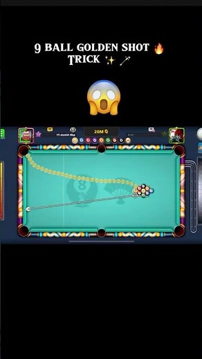 8 Ball Pool Skills: The Power of the Golden Shot Explained! #8ballpool #8bplive