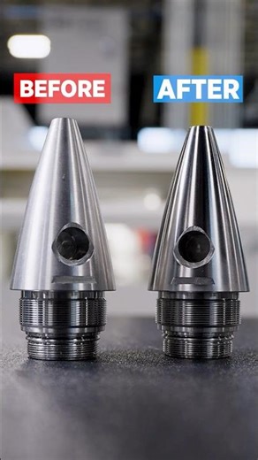 Rubber Wheel Makes Parts Shine ✨