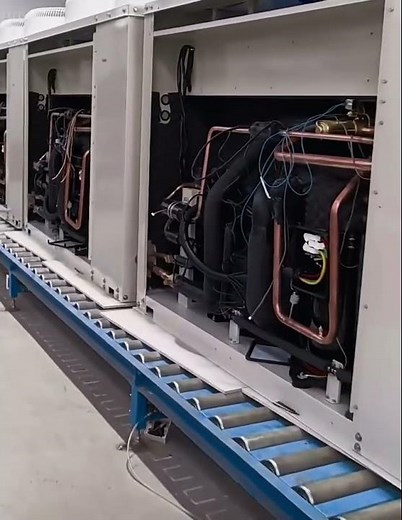 Walk in Chiller Integrated unit with Copeland compressor #copeland #coldstorage #coldroom #cooling