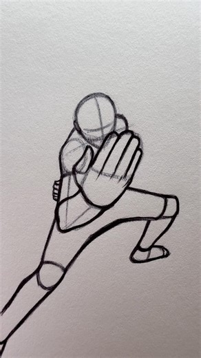 How to Draw Rock Lee’s Pose ⭐️Tutorial⭐️ #naruto #rocklee #draw #drawing #howtodraw #sketch #shorts
