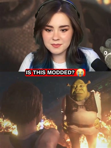 Did you put mods in this? 😭 Resident Evil 3 . #residentevil #halo #gaming #streamer #shrek