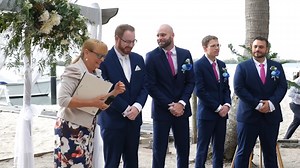 156K views · 2.9K reactions | If you get too nervous, I'm happy to kiss the bride #wedding #weddingday | Dj Photo Booths | Facebook