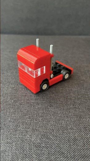 How to build Lego micro semi truck #lego #diy #howtobuild #shortsvideo #shortvideo #shorts #short