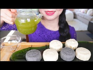 ASMR MOCHI SNOW SKIN MOONCAKES | 冰皮月饼 | EATING SOUNDS | NO TALKING