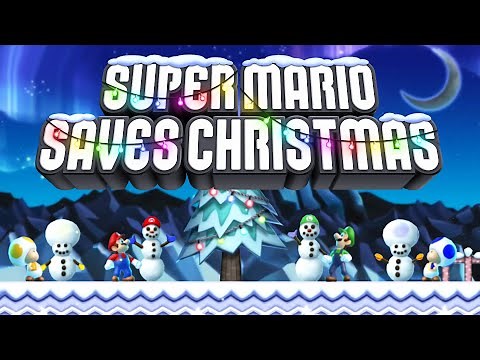 Super Mario Saves Christmas - Full Game 100% Walkthrough