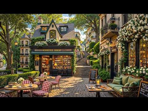 Warm Jazz Instrumental Music 🌿 Cozy Coffee Shop Ambience & Smooth Jazz Music for Relaxing, Studying