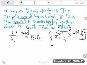 Probability: Theoretical Vs. Experimental Probability