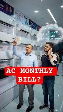 AC Khareedne Se Pehle Bijli Bill Kaise Calculate Karein? | 1.5 Ton AC Bill Formula Explained