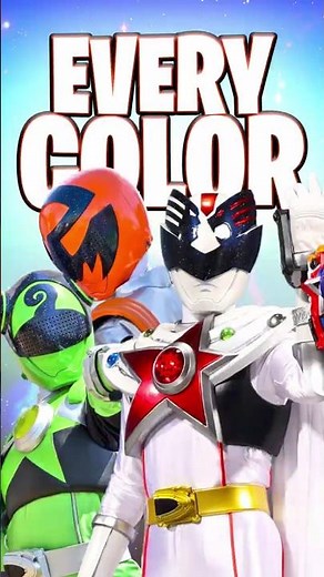 Every Color In UCHU SENTAI KYURANGER! #shorts #supersentaiseries #powerrangers