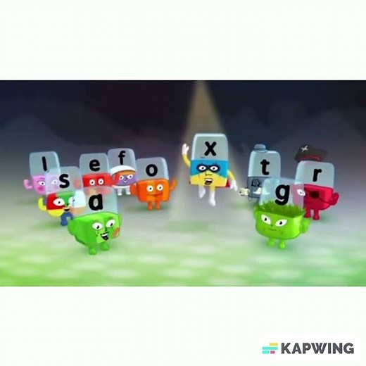 Alphablocks and Numberblocks Crossover - Sizzle!