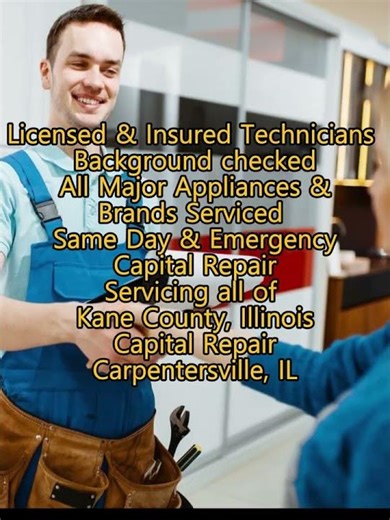 Capital Repair Carpentersville, IL 630 425 0827