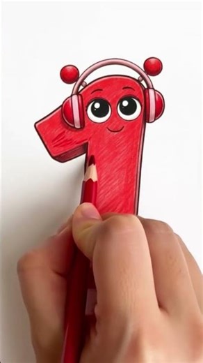 Learn Number 1 | Coloring Number One for Kids 🎨🔢