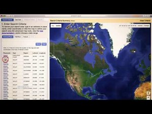 EROS | EarthExplorer: Perform A General Search