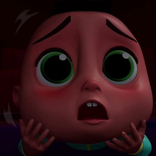 A dark face in the dark! 😱 Who could it be? #ChildrenSongs #FamilyFun #KidsStories #shorts