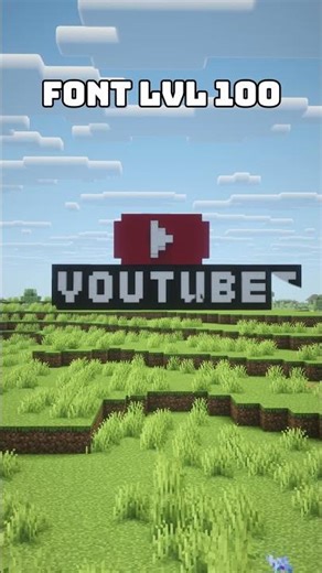This Font Change Hits Different #shorts #minecraft