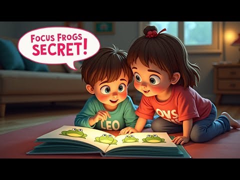 Leo and the Loud Library | Mindfulness Story for Kids with Sensory Overload & Focus 🐸📚