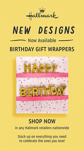 Add your own creative flair with stylish gift wraps from Hallmark🎁 Find the perfect one for your next gift in Hallmark retailers near you and at the links below ⬇ 🛍 lazada.com.ph/shop/hallmark 🛍 shopee.ph/hallmarkph 🛍 tiktok.com/filstardistributorscorp Hallmark Retailers: @National Book Store @smstationeryph @Robinsons Department Store | Hallmark Philippines