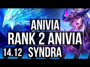 ANIVIA vs SYNDRA (MID) | Rank 2 Anivia, 3/0/7, 1100+ games | BR Grandmaster | 14.12