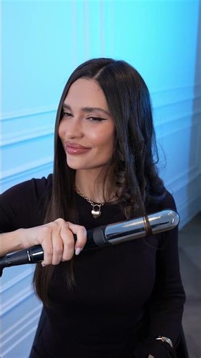 Păr perfect drept sau bucle definite cu placa de păr cu aburi 2 în 1 Steam Pure