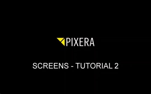 PIXERA 002 Screen Tutorial - Navigation & Placement of Objects.mp4