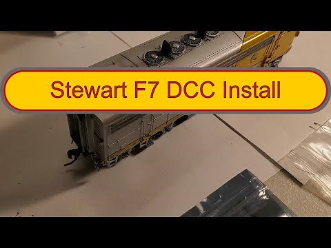 Stewart EMD F7 Decoder Install