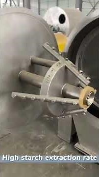 Cassava processing plant cassava starch making machine cassava starch processing equipement