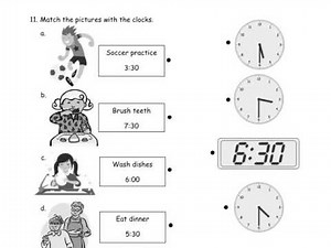 Grade 1 Module 5 Lesson 12 Homework