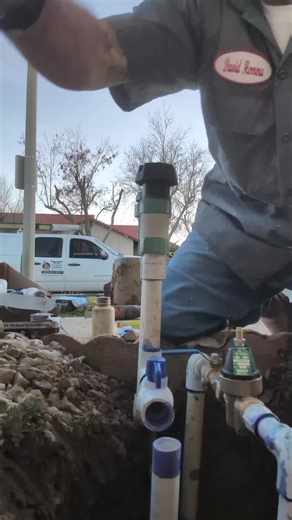 PRV & sprinkler valve. City of Palmdale DH Plumbing & Rooter.