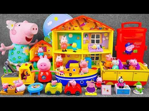 101 Minutes of Satisfying ASMR Unboxing | Adorable Peppa Pig House & Peppa's Post Office Set 📮