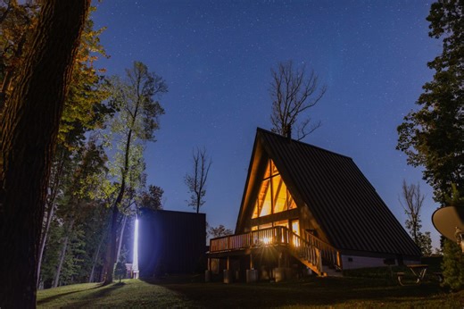 Coopers Rock stargazing cabins officially open