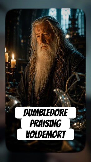 Dumbledore praising Voldemort in book 5. #harrypotter