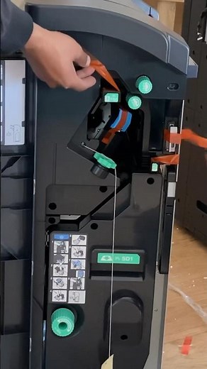 AUTOMATIC STAPE UNIT KONICA MINOLTA SD FINISHER #repairtutorial #tool #konicaminolta #technology #sh