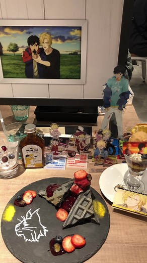 バナフィカフェ行ってきた😭 #bananafish #バナナフィッシュ #バナナフィッシュ好きと繋がりたい #アニオタ #オタクvlog #オタ活 #オタク女子 #バナナフィッシュカフェ #アニオタさんと繋がりたい