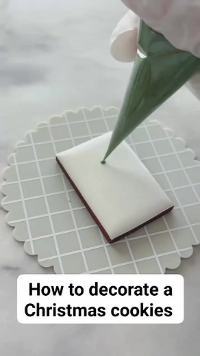 127K views · 1.1K reactions | Christmas cookies decoration #tutorial #Christmas like comment share and follow for more | Baker's diary | Facebook