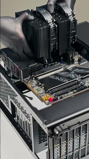 All-Black Z890 AORUS Build 🖤 | AORUS INDIA