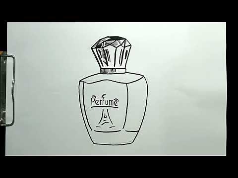 How to Draw Perfume Step by Step
