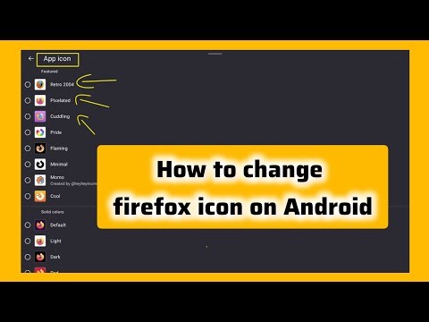How to Change Firefox App Icon on Android | Easy Customization Guide
