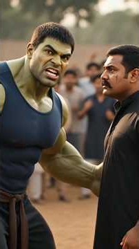 Hulk Saves His Girlfriend | Must Watch End #trending #hulktrendingvideo#hulk #aishorts #eyecatchy