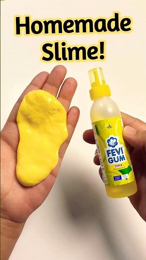 how to make slime at home 🤓💞✨ no borax! slime kaise banate hain ? #shorts #slime #diy