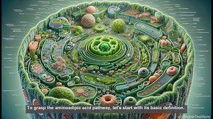 Aminoadipic acid pathway in biology