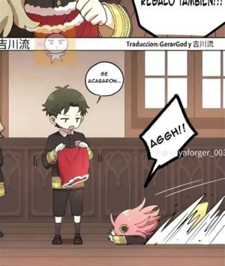 Damian le da un beso a Anya #youtube #spyxfamily #crunchyroll