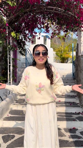 চলে এলাম নেপালের Sentorini তে💙 #adrita💙 | Greece Santorini Vacation