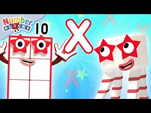 Multiplication for Kids Level 10 | Maths for Kids | Learn to count | @Numberblocks - Videos For Kids