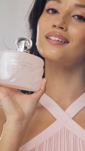 Lush Magnolia. Serene Cedarwood. Solar Gardenia Accord. Our newest fragrance, Beautiful Magnolia Fleur, is as bright as it is inspiring. | Estee Lauder