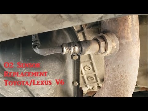 Replacing O2 sensors Toyota/Lexus V6 3MZ-FE engine